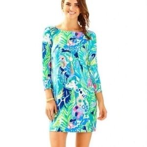 Lilly Pulitzer Sophie XS Floral Tropical Dress